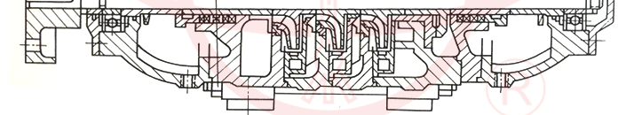 D/DG型臥式鍋爐多級離心泵結構說明